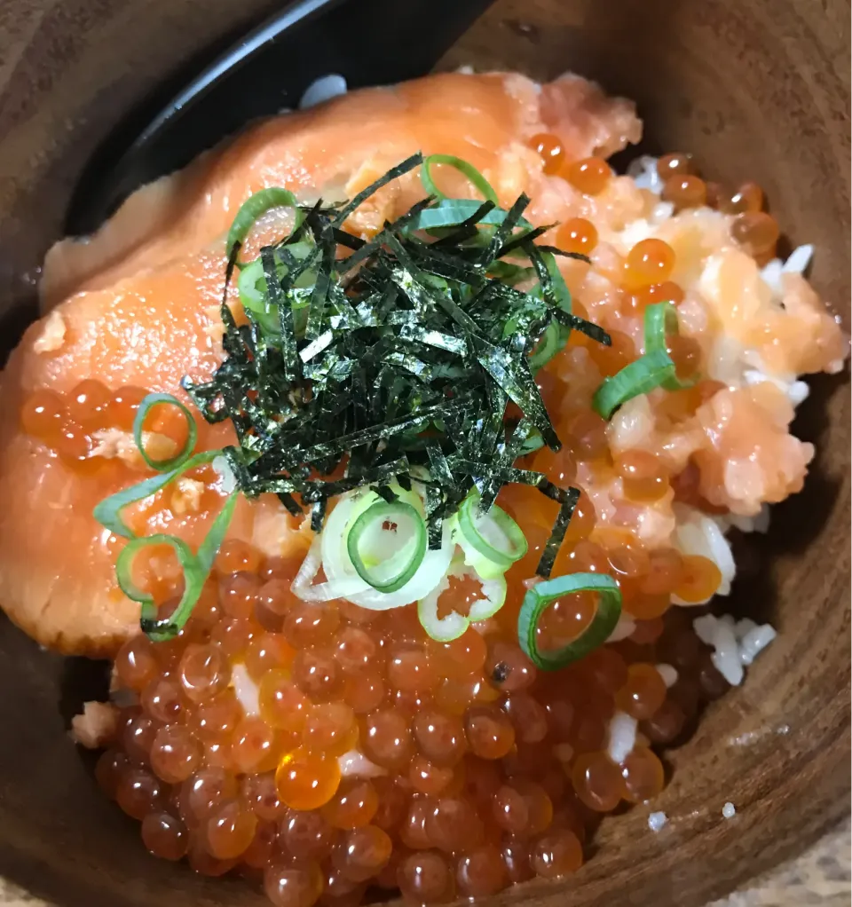 海鮮親子丼😋|mikkoroさん