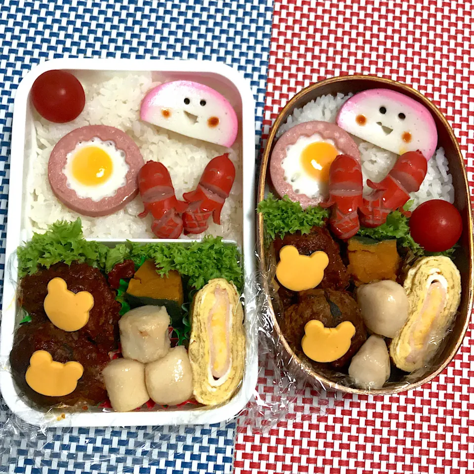 2019年10月1日　ムスコ＆オレ弁当♪|クッキングおやぢさん