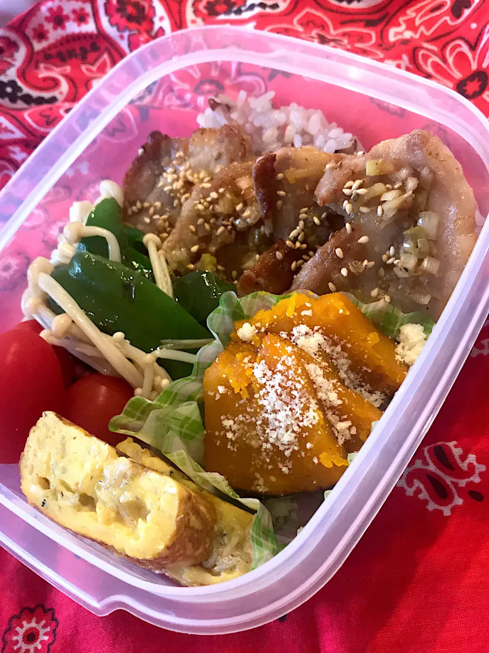 ねぎ塩カルビ丼弁当|mk0612kbさん