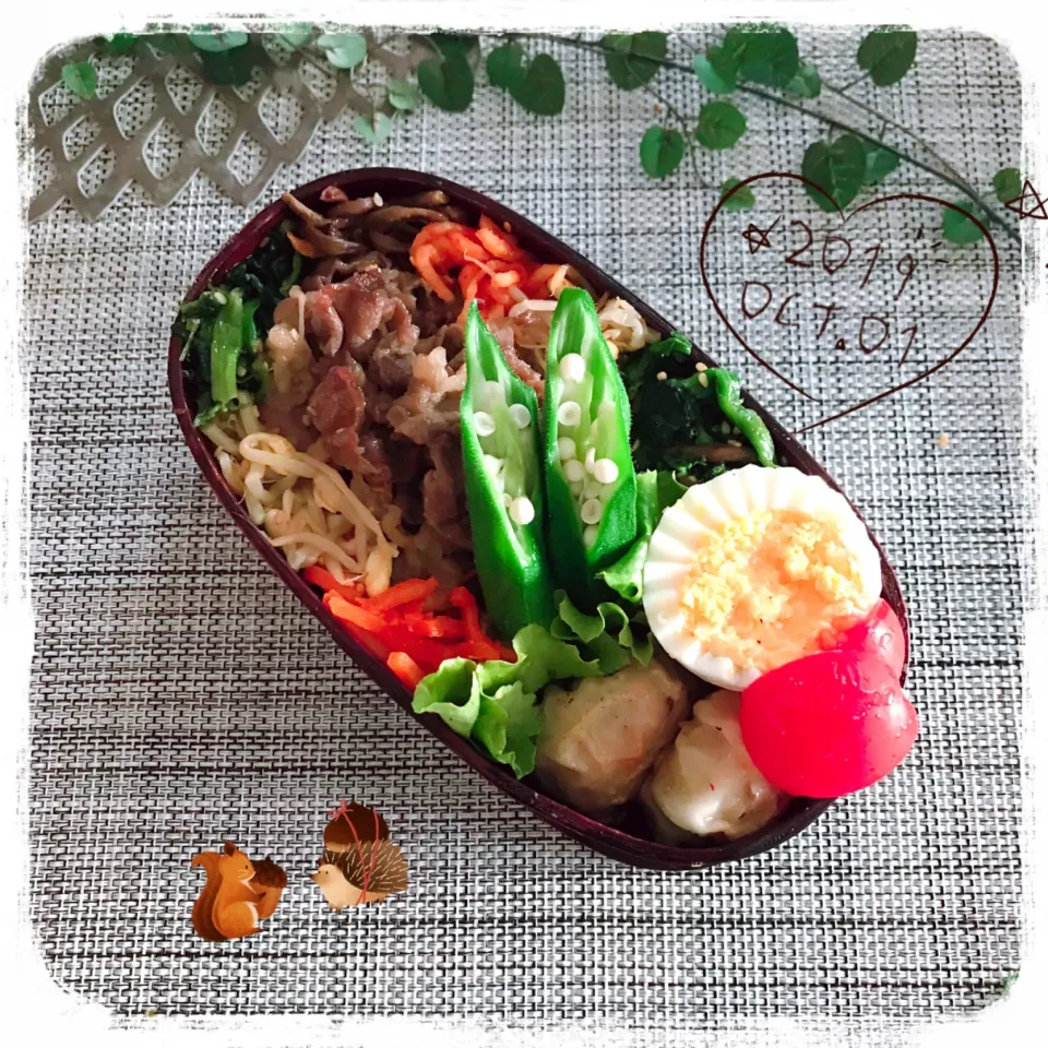 10/1 ☺︎ プルコギDon弁当✩.*˚|jon2さん