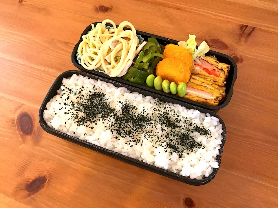 ピーマン姜葱醬炒め弁当|Emi Mikadoさん