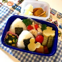 Snapdishの料理写真:10/1(火)幼稚園年少お弁当|airi-nさん