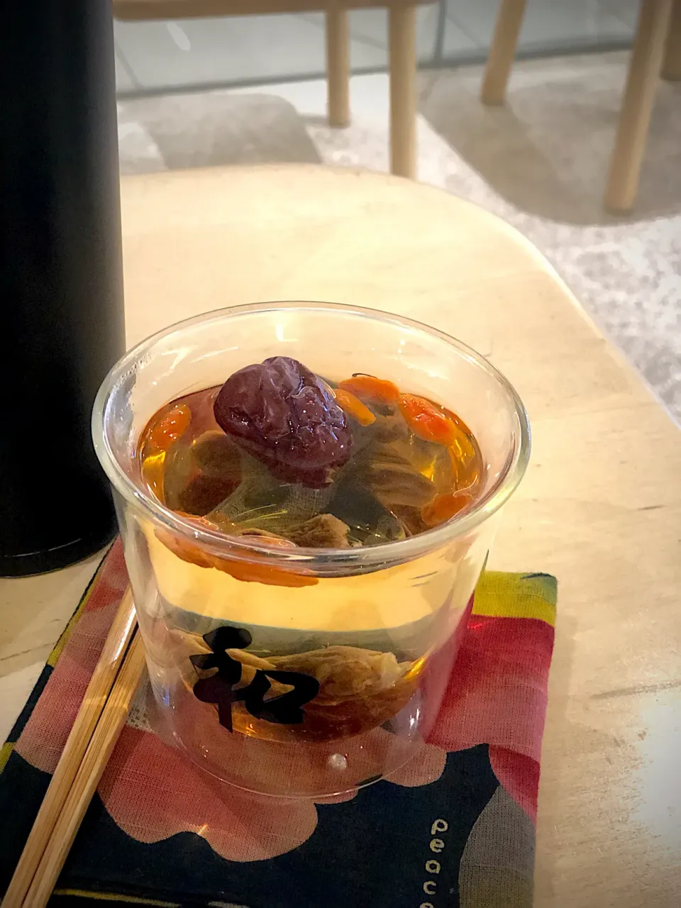 Fruit tea @ Peace 和 Oriental Teahouse (G Tower, BKK.)|Chalinee Kalyanamitraさん