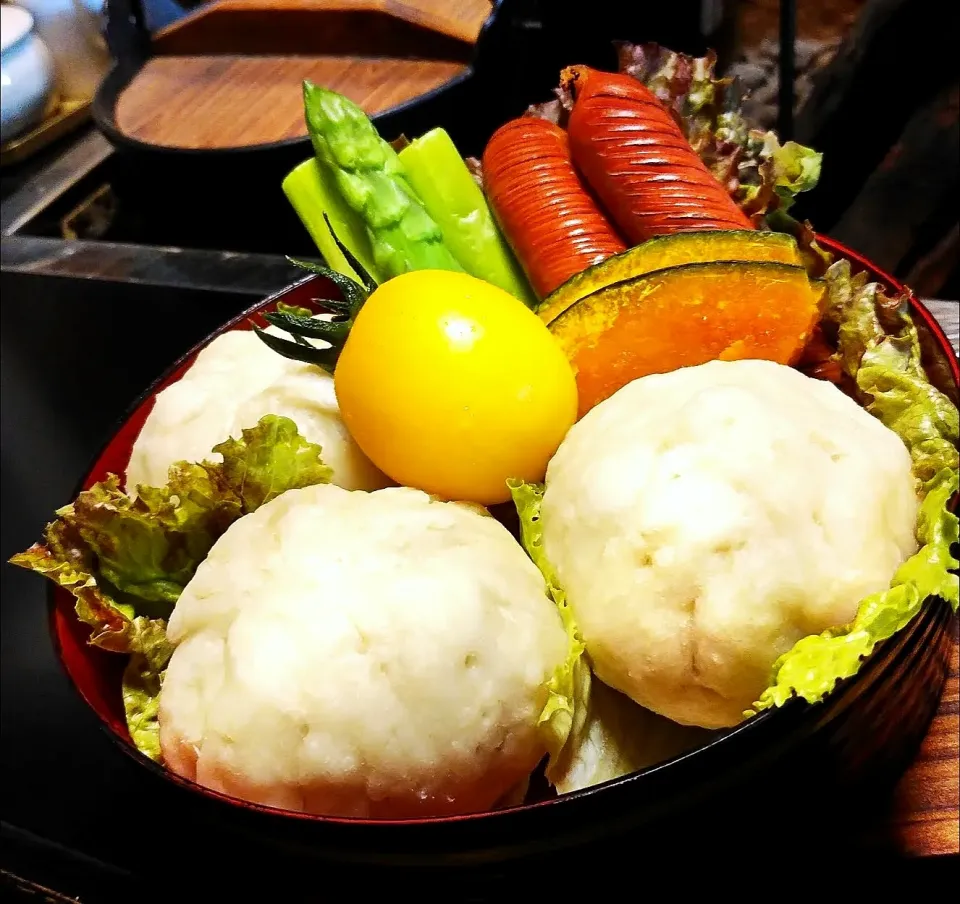 手作り肉まん弁当でごさいます。|ayaさん