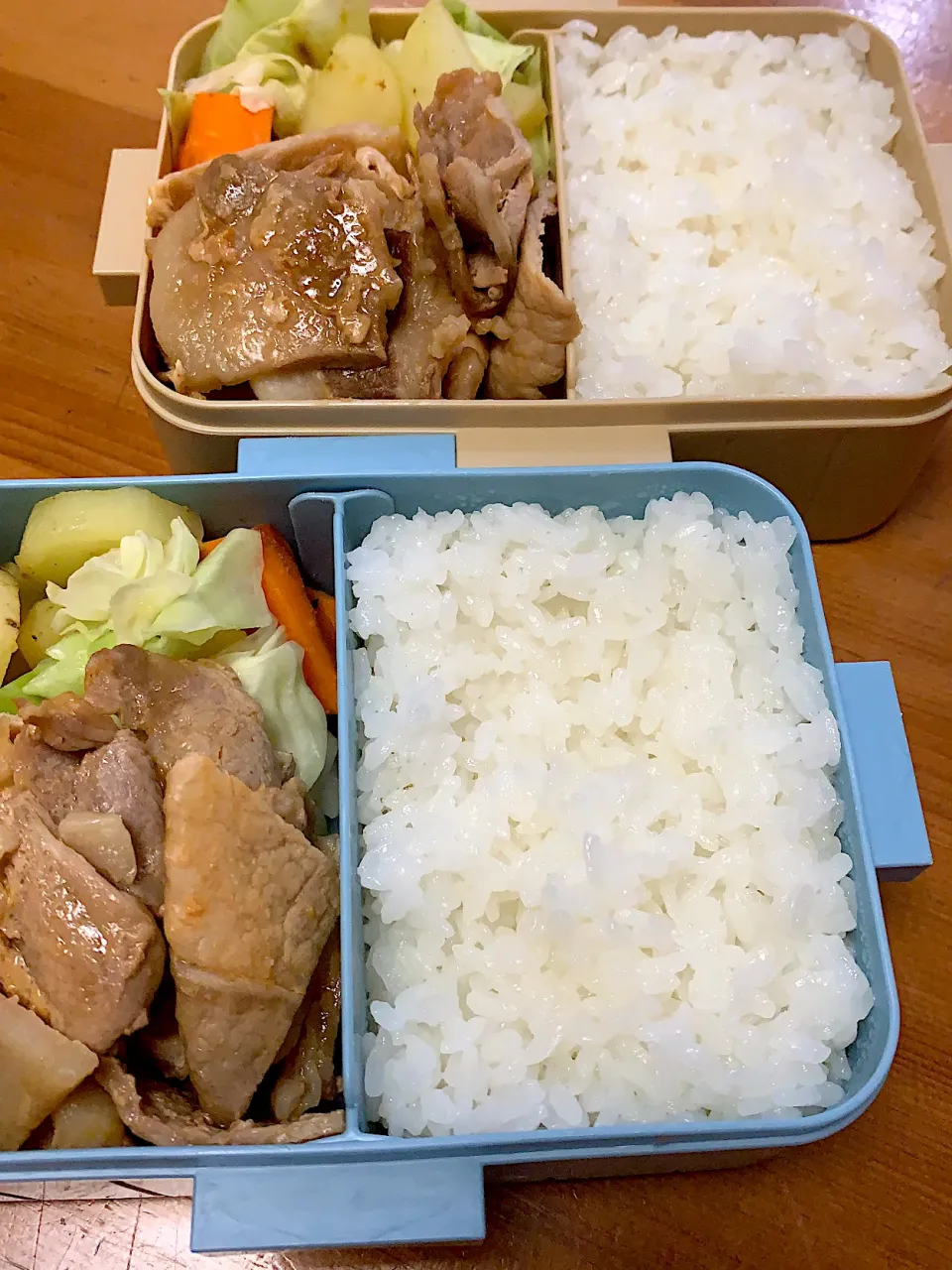 Snapdishの料理写真:雨だけど、頑張って行ってこ！ 水曜の肉弁当|Mzkさん