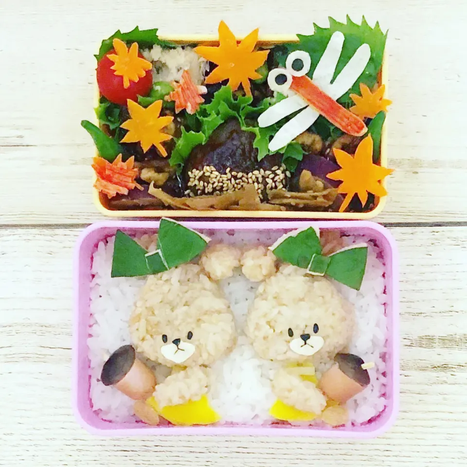 ルルロロ秋弁当|ちえさん