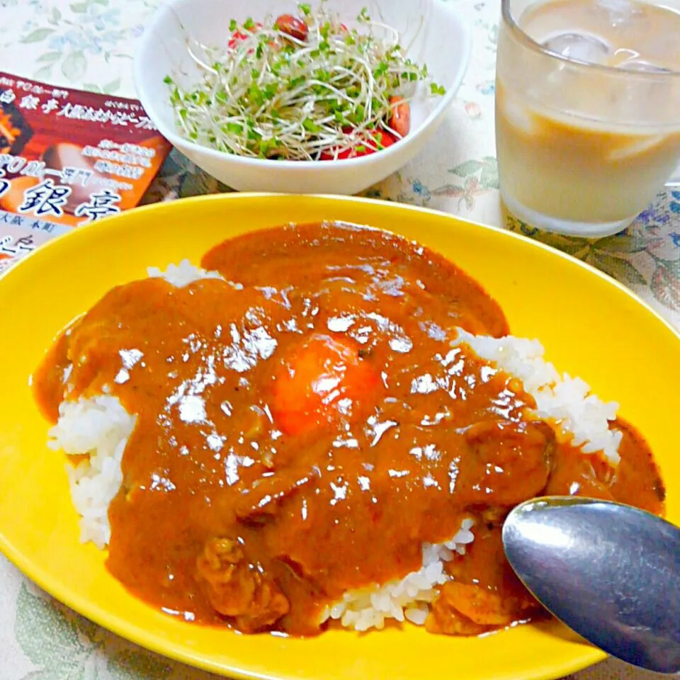 白銀亭の甘辛カレー🍛レトルトだけど美味しいよ|うたかた。さん