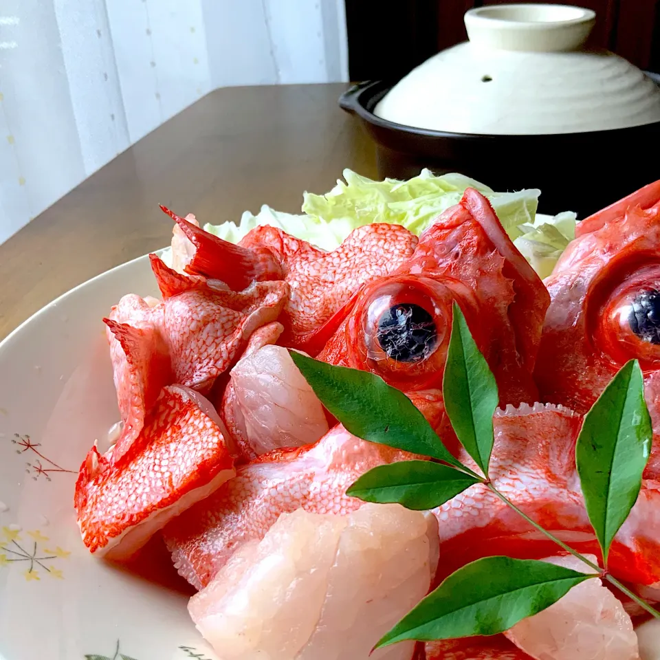 釣り魚🎣アコウダイの水炊き|9421beruさん