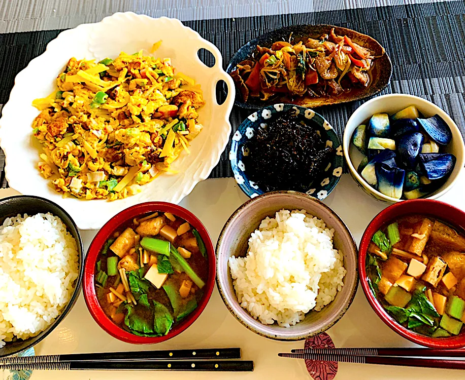 Snapdishの料理写真:10/2 今日の朝ご飯🍚和食|mico1217さん