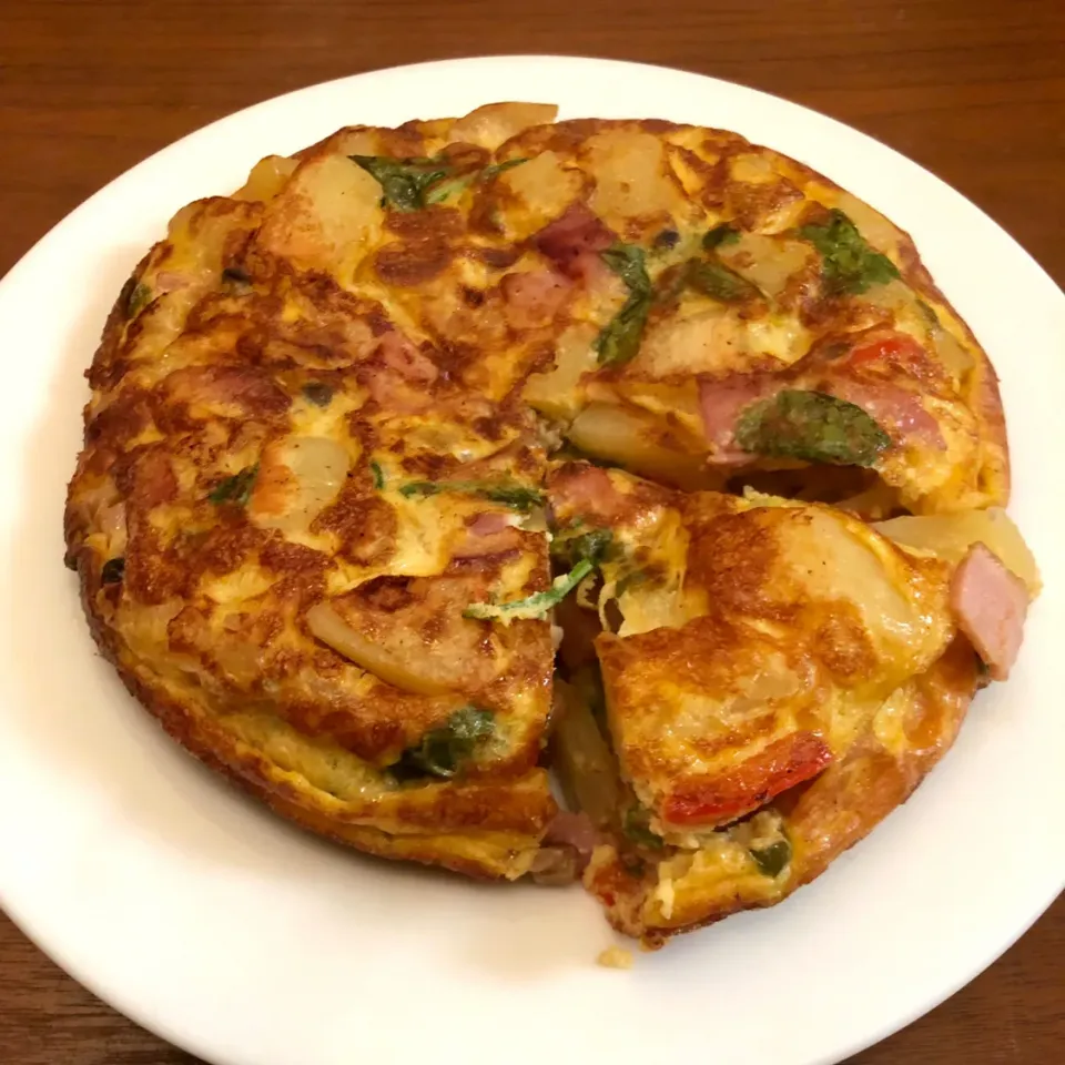 スパニッシュオムレツ　　　　　　　　　　Spanish Omelette|マユマユさん