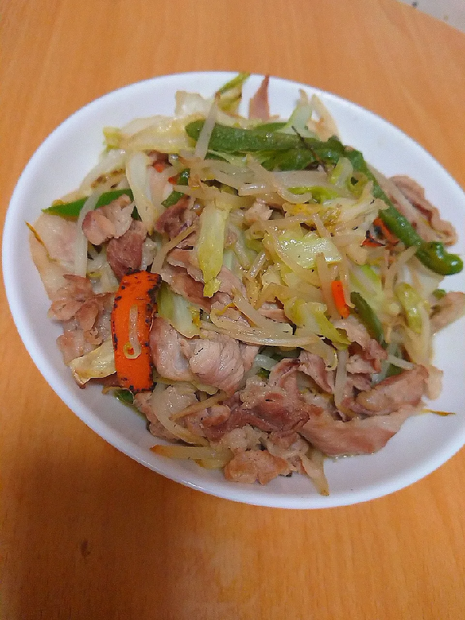 Snapdishの料理写真:肉野菜炒め|yume(* ॑꒳ ॑* )さん