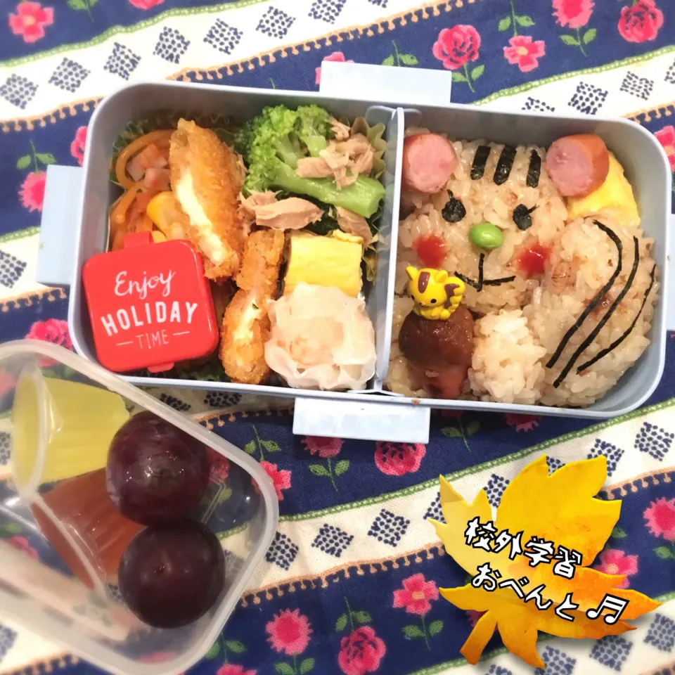 #校外学習弁当 #秋弁当 #りす弁当 #リス弁当|rkt__momさん