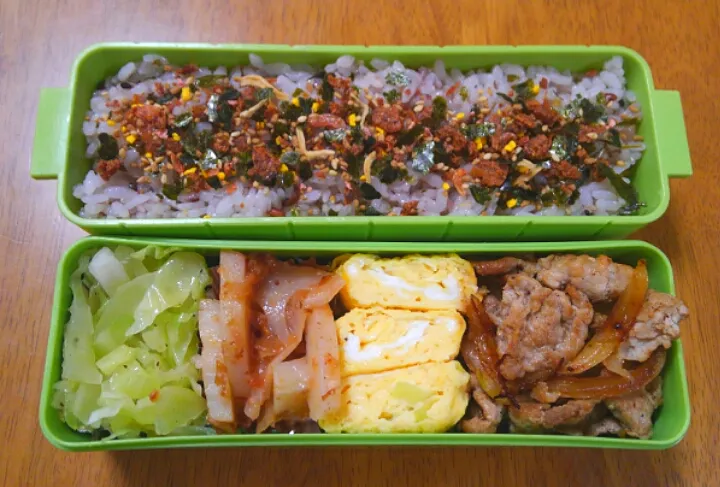 Snapdishの料理写真:１０月１日　お弁当|いもこ。さん