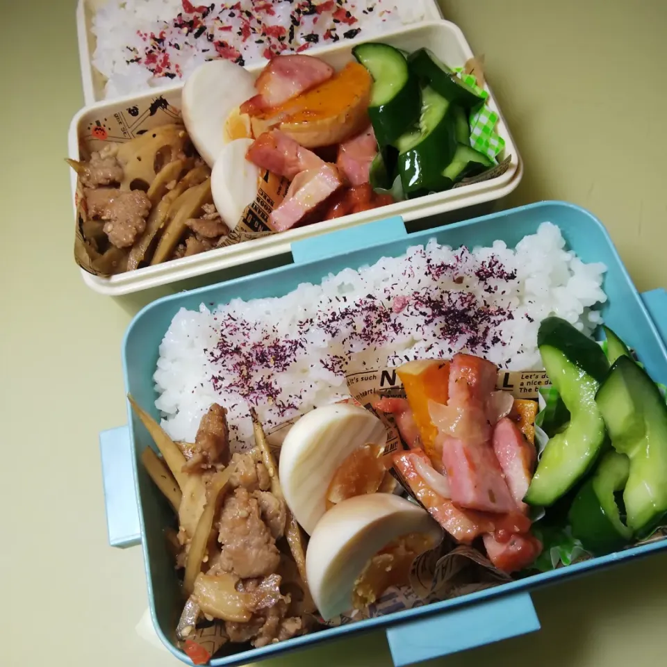 10/3 父娘弁当|けろよんさん