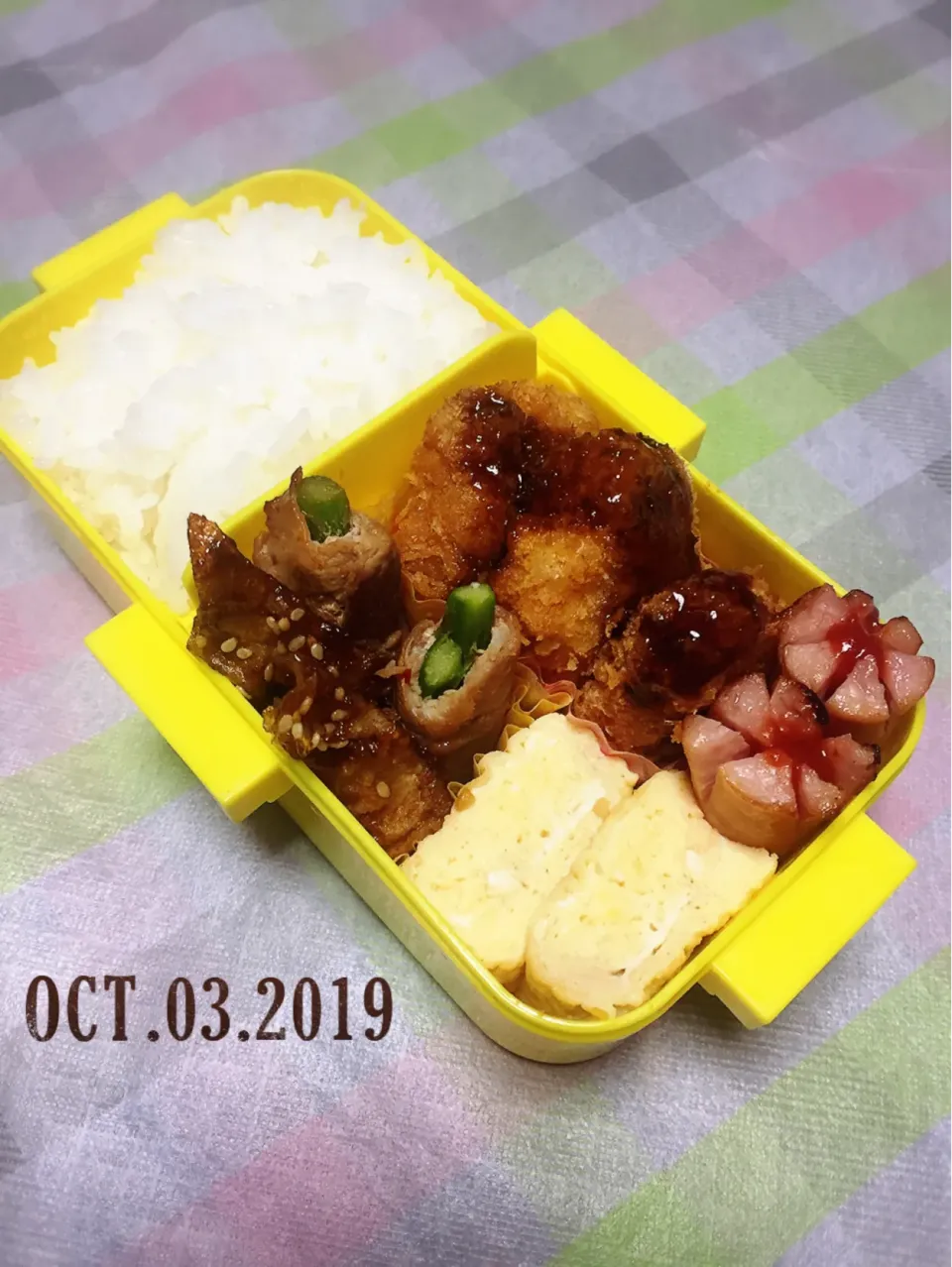 Snapdishの料理写真:男子高校生弁当|TOMOさん