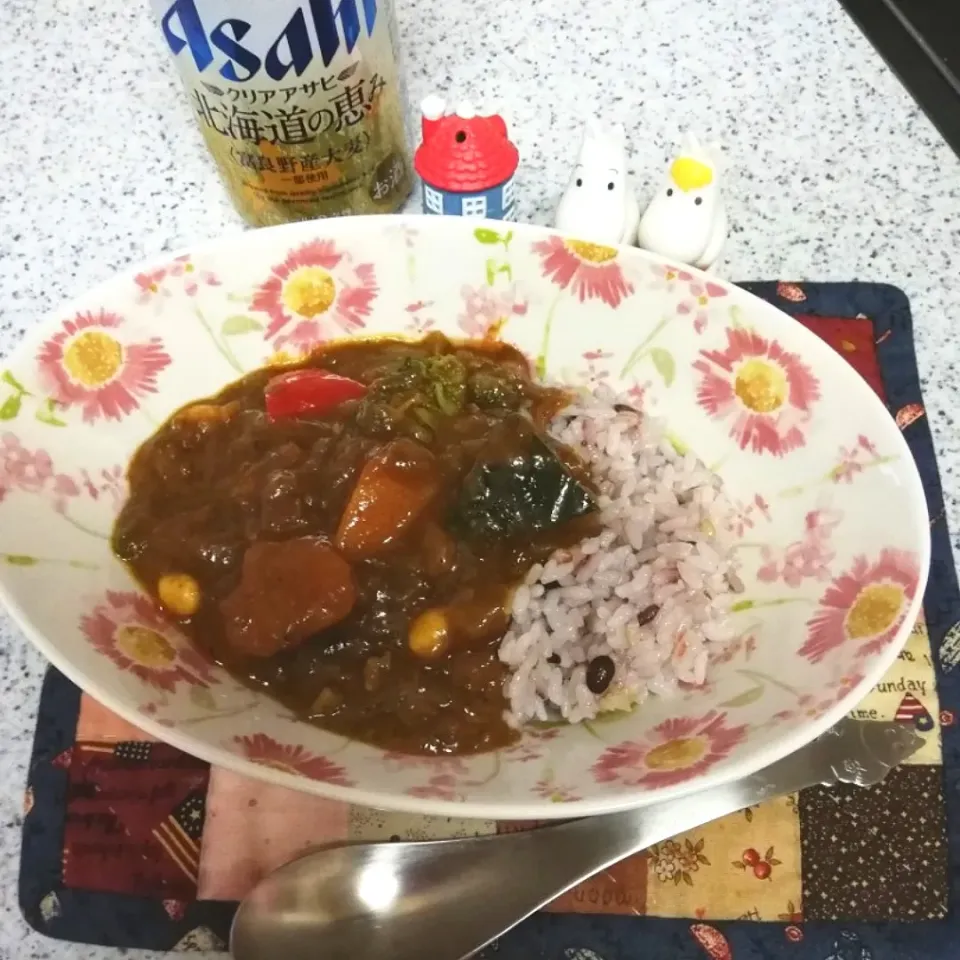 Snapdishの料理写真:夏野菜カレー🍛|naonaomimichanさん