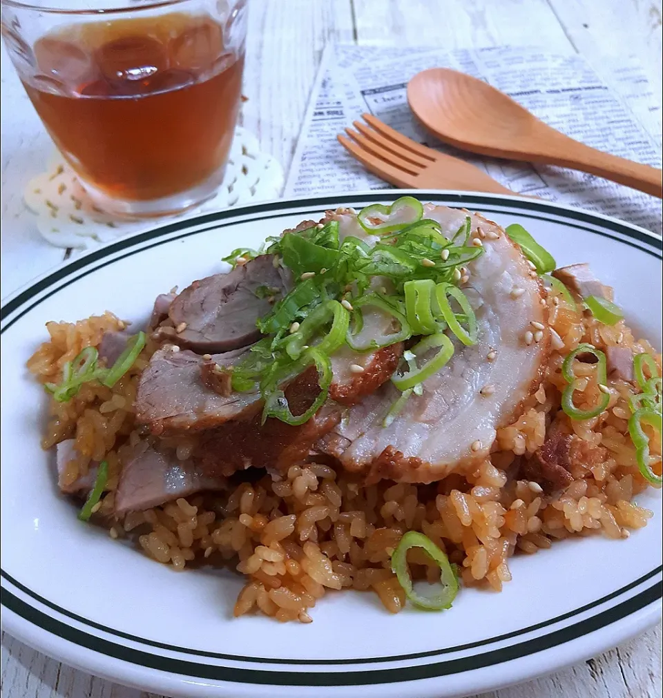 煮豚のタレで翌日炊き込みご飯|ナオミさん