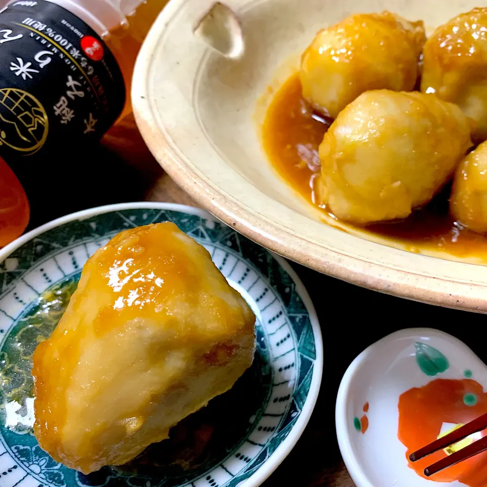 新里芋の煮っころがし🍁|うさぎママ🍷さん