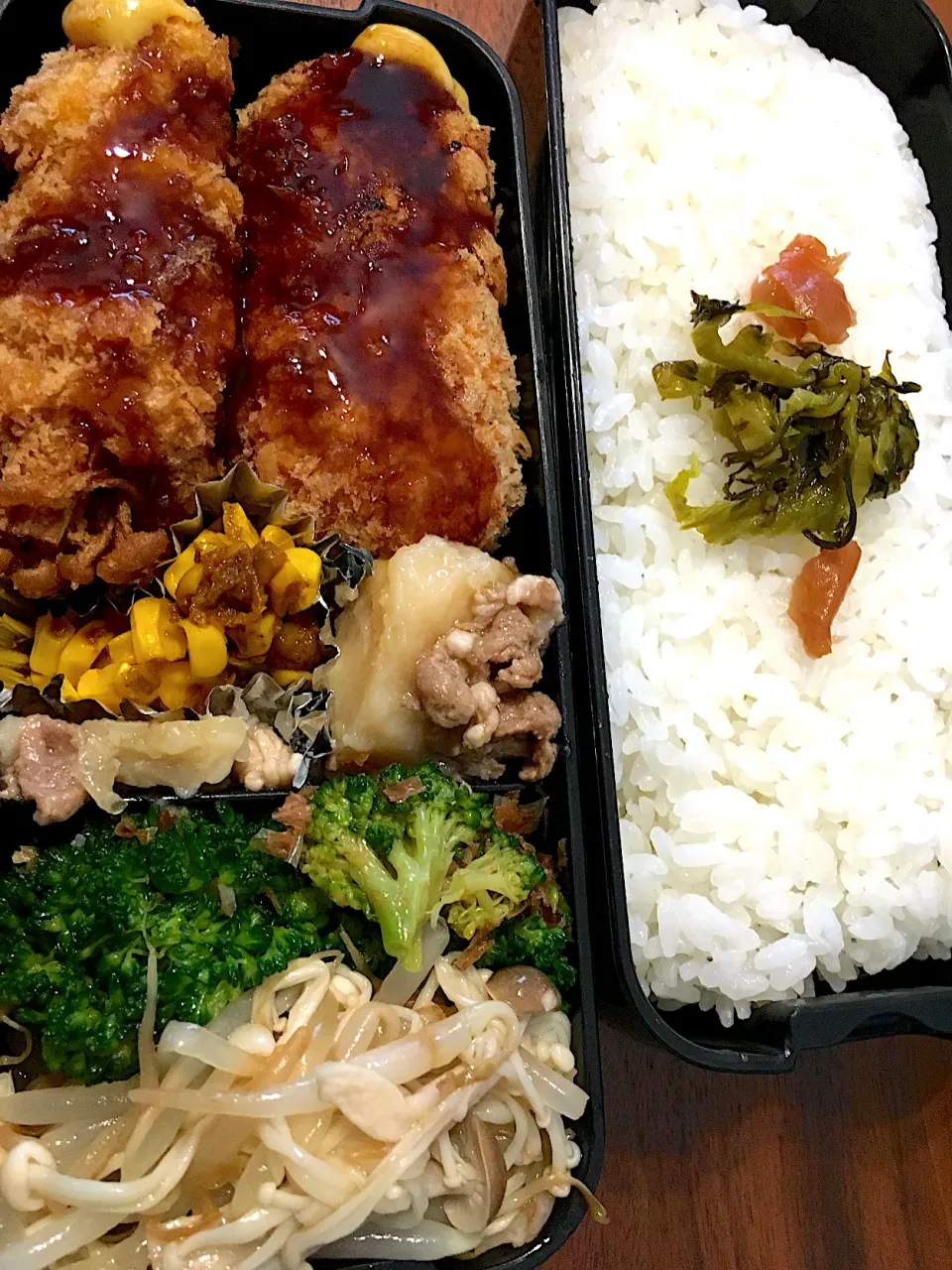 Snapdishの料理写真:10/3旦那さんお弁当|とがとがさん