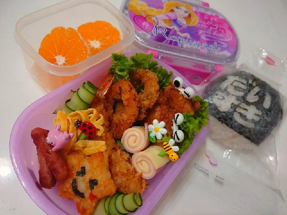 保育園ピクニック弁当(^ー^)|プリン☆さん