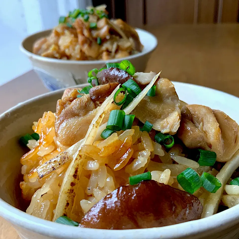 からあげビールさんの料理 食欲の秋到来♪簡単モチモチ!きのこ鶏ごぼう中華おこわ|9421beruさん