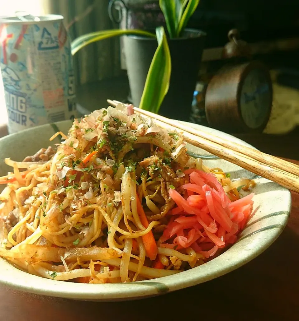 Snapdishの料理写真:ひんこないもやし焼きそば|まりおさん