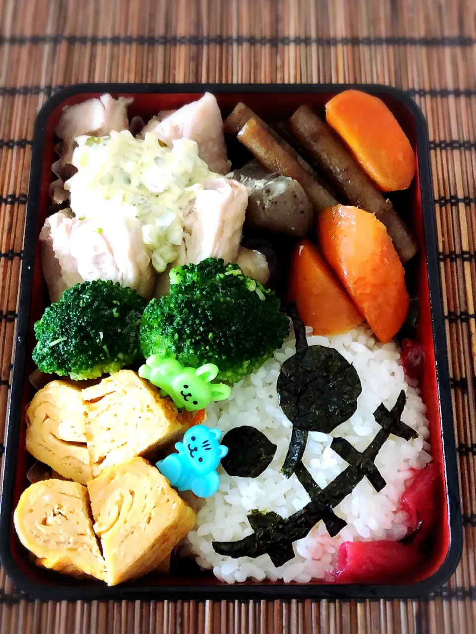 夜勤弁当(ご飯だけハロウィン風)|いっちさん