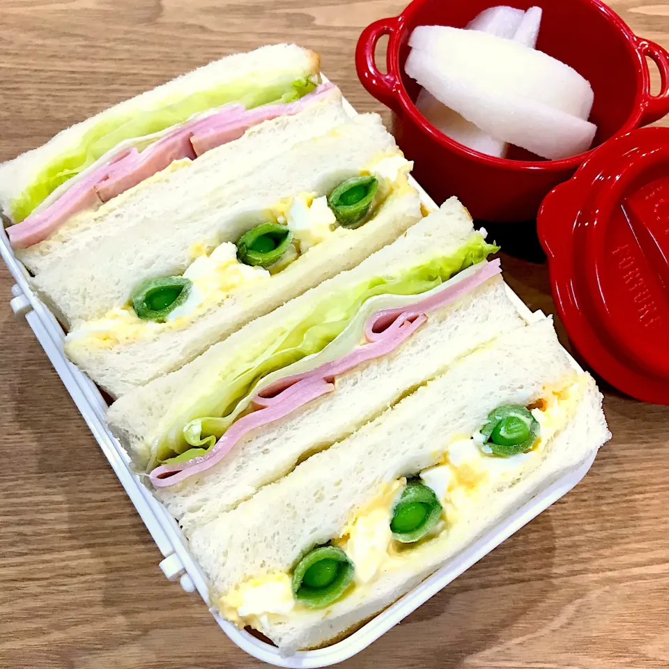 サンドイッチ弁当🥪|ちぃさん