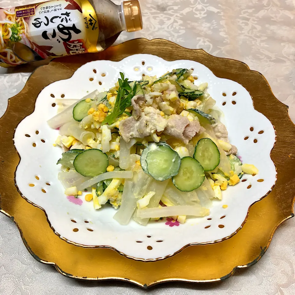 ロール春雨サラダ🥗焼きあごだしつゆ|henryさん