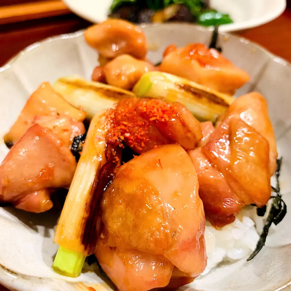 焼き鳥丼|いちごさん