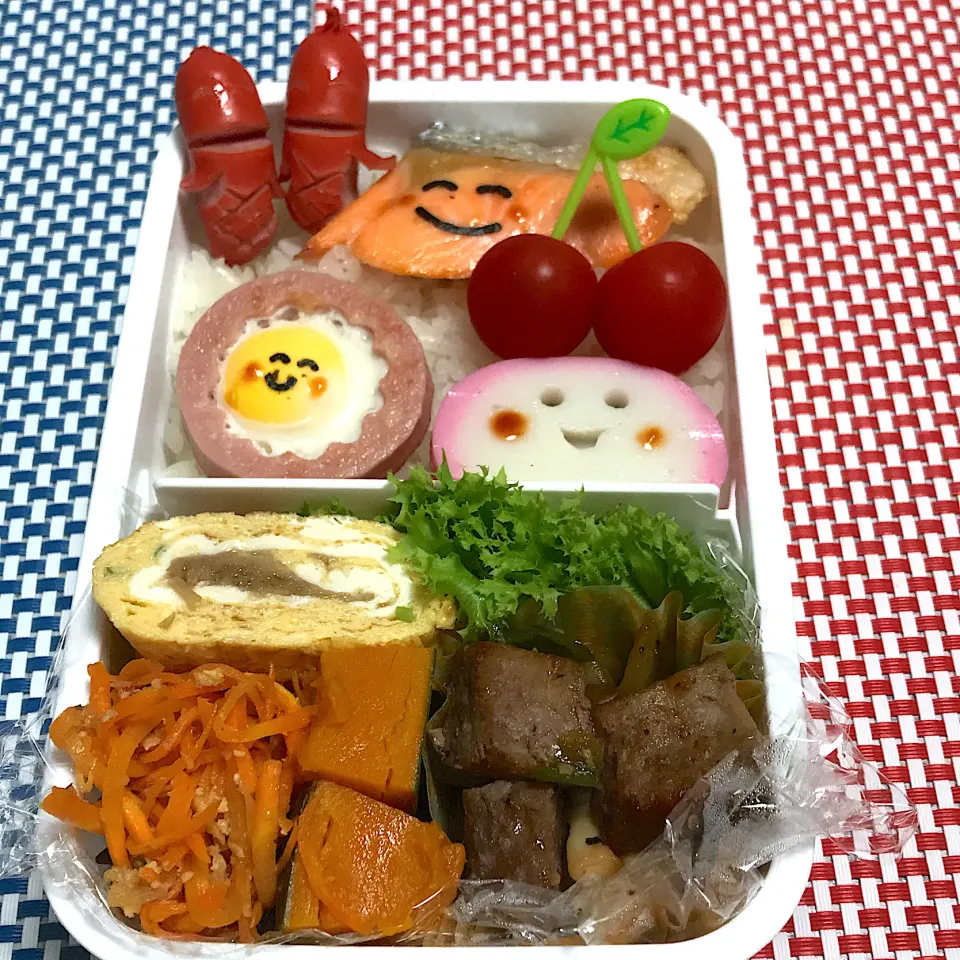 Snapdishの料理写真:2019年10月4日　オレ弁当♪|クッキングおやぢさん