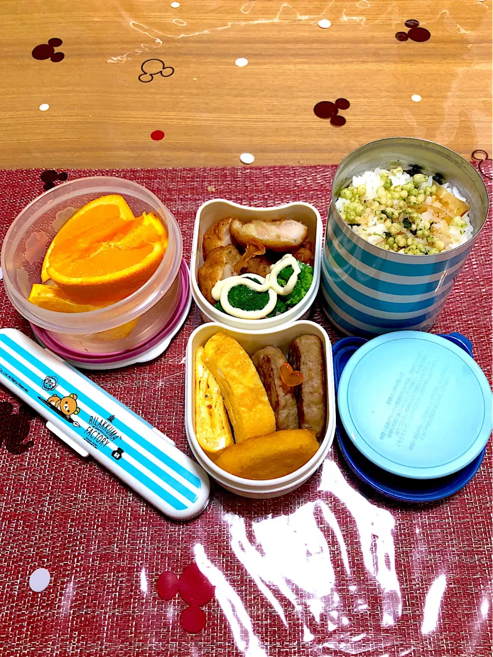 Very simple obento for my daughter today❤️❤️❤️|Edz💖👓さん