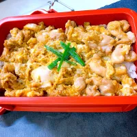 Snapdishの料理写真:親子丼べんとう|Masa‘s kitchenさん