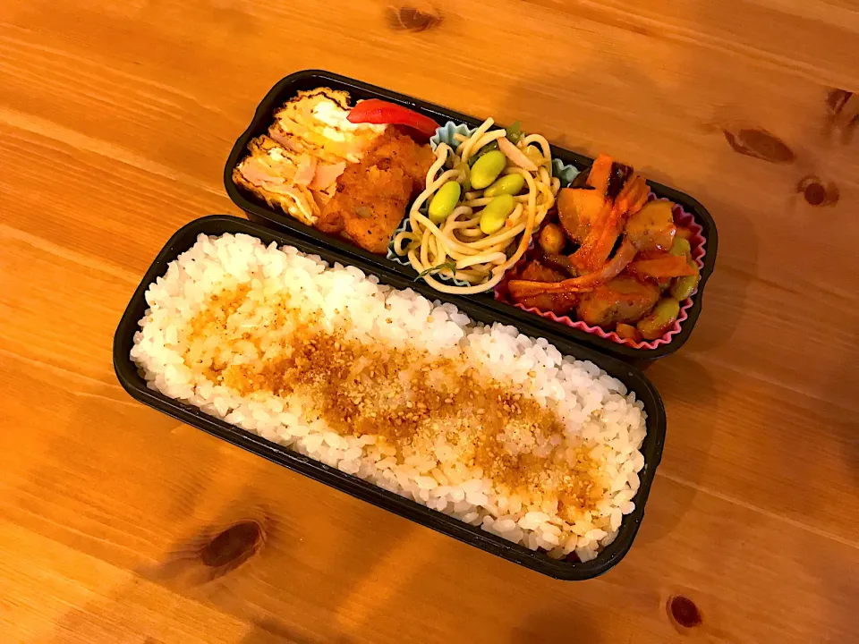 Snapdishの料理写真:枝豆弁当|Emi Mikadoさん