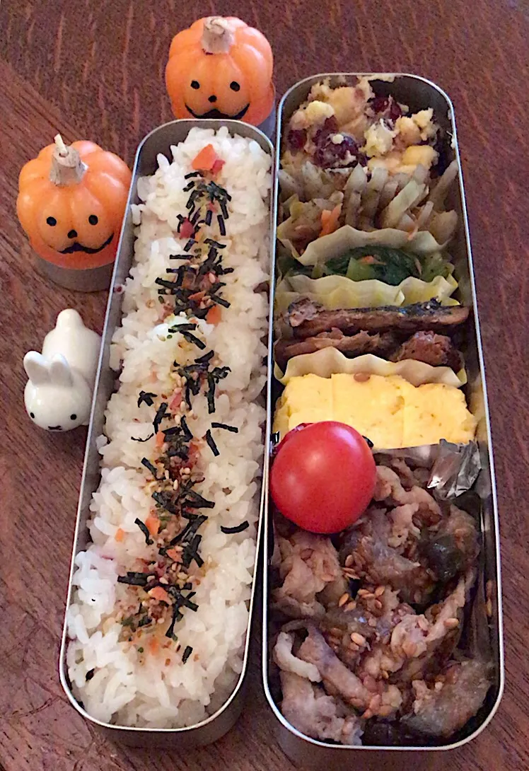 ランチ #お弁当  #お弁当記録|小松菜さん