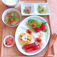 Snapdishの料理写真:朝ごはん😬