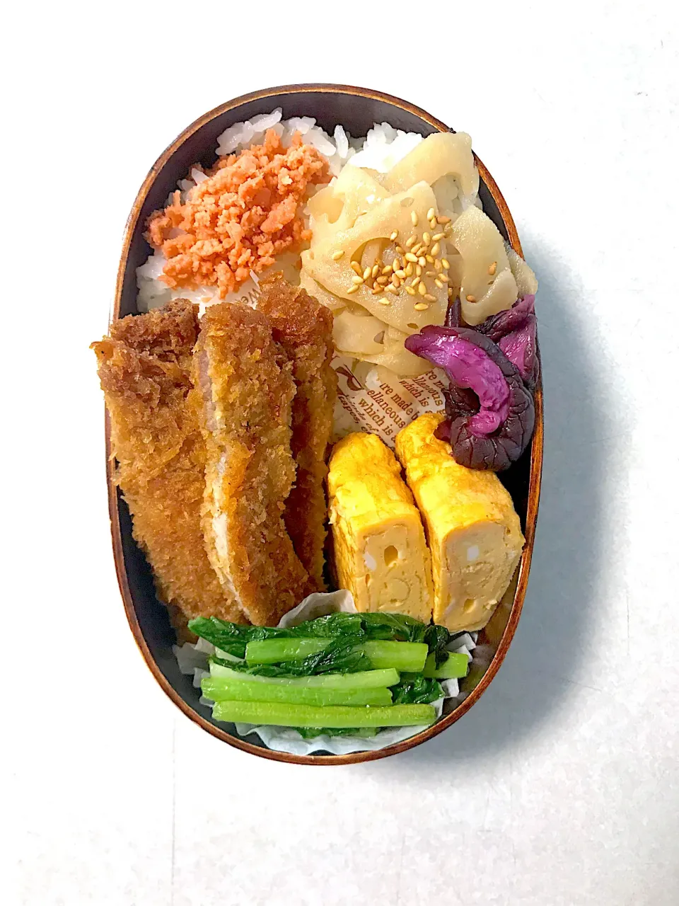 10／4 豚カツ弁当。|mayaマミィさん