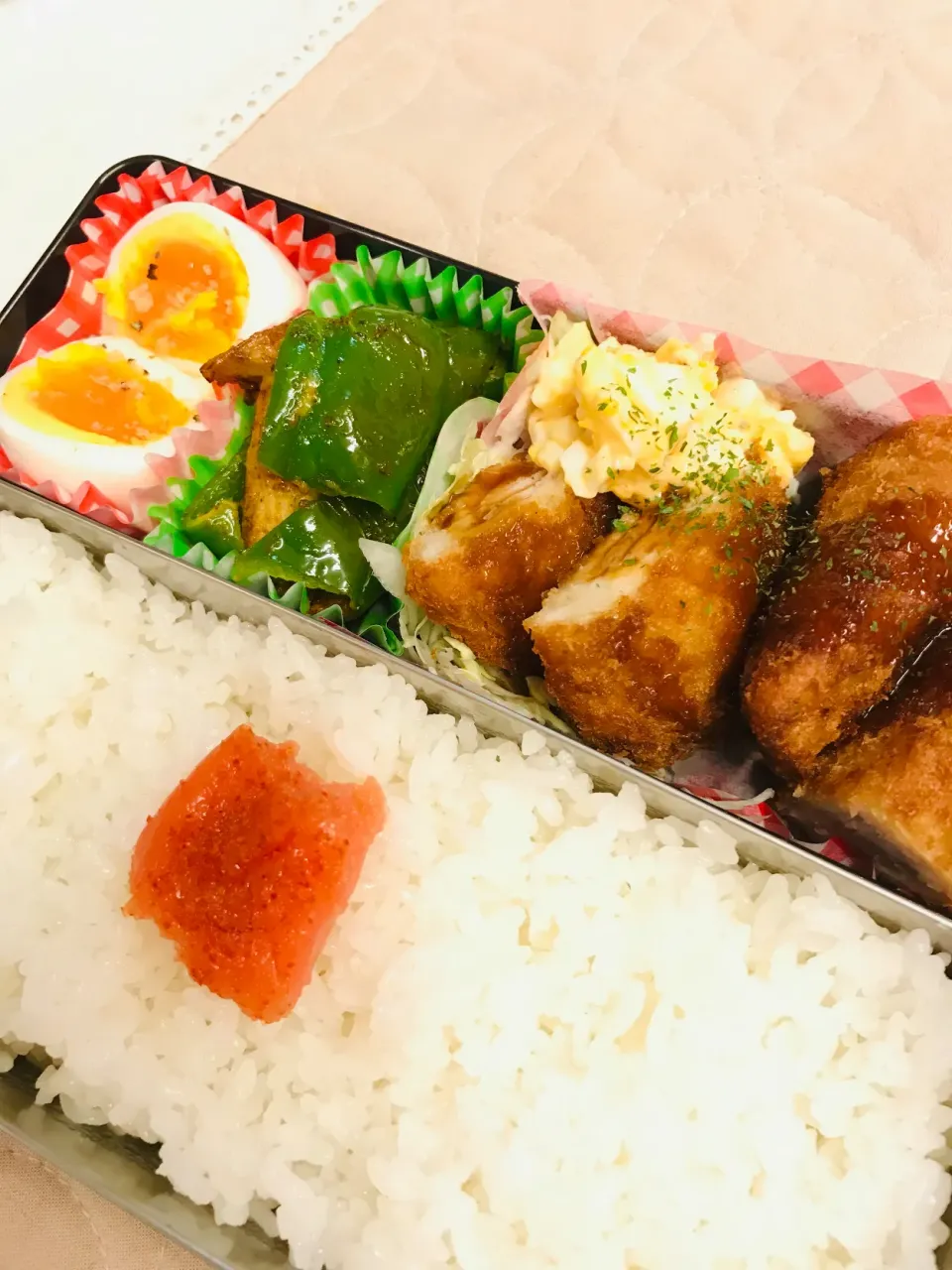 Snapdishの料理写真:高校生長男のお弁当🍱|だまさん