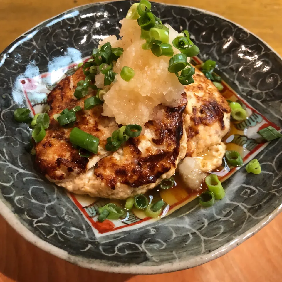 鯵と豆腐のハンバーグ|たんぽぽぽんさん