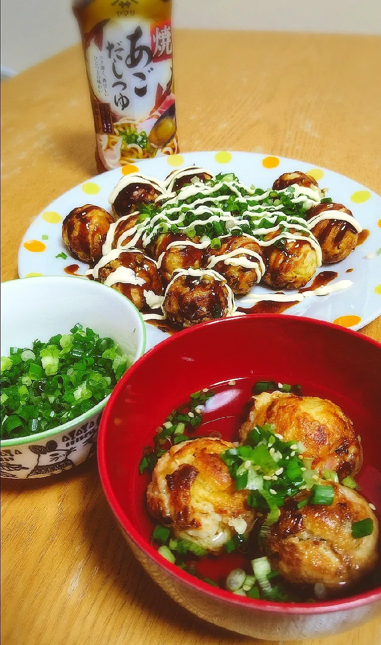 焼きあごたしつゆで♪明石焼き風|♡さぁや♥さん