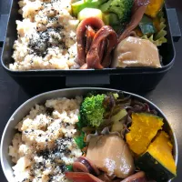 Snapdishの料理写真:10/2(水)パパと娘のお弁当。|kikkiさん