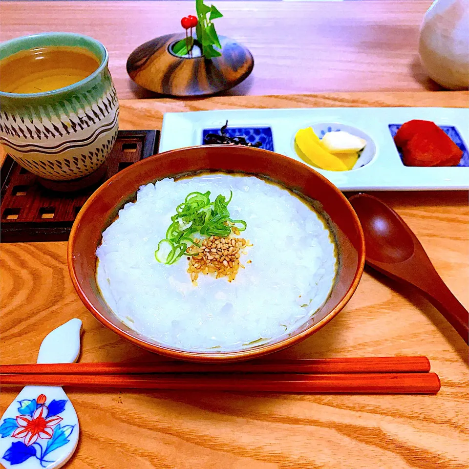 土曜の朝に お粥🍚🥢🥄|Sの食卓さん