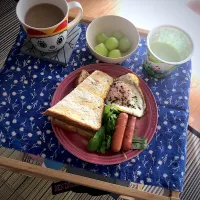 Snapdishの料理写真:今日の朝ごはん|Junkoさん