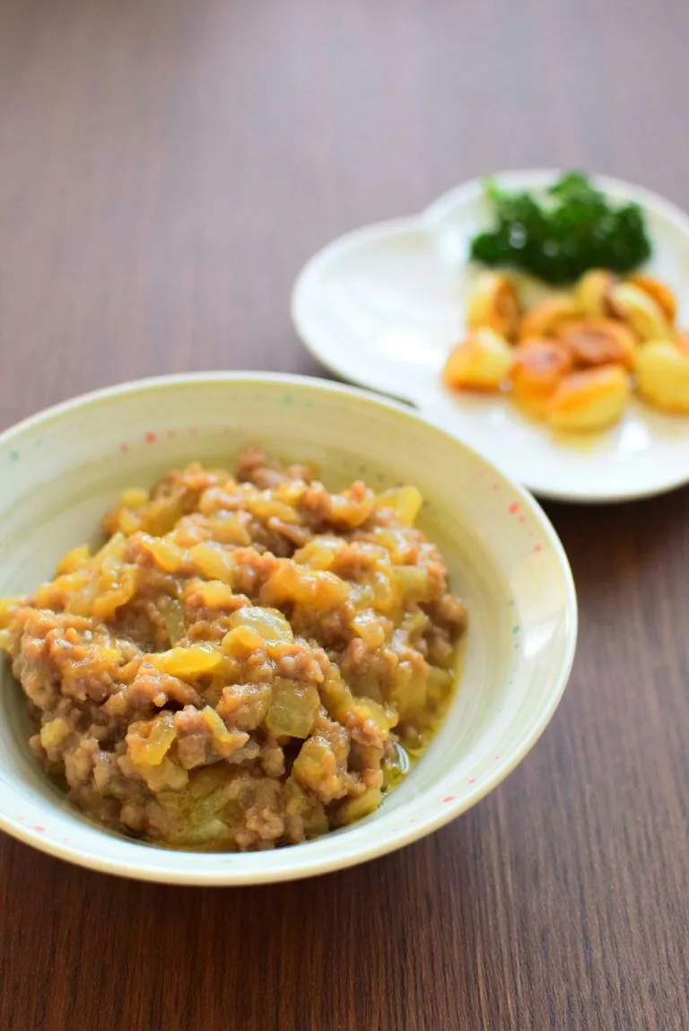 にんにくのオリーブオイル炒め＆肉味噌のレシピ|アマイモノ・クウ蔵さん