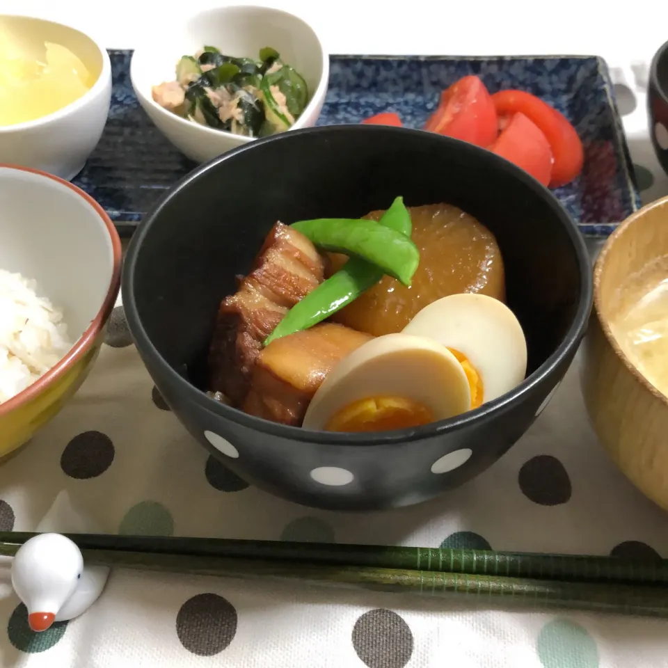 Snapdishの料理写真:豚の角煮(๑•🐽•๑)|ななみんさん