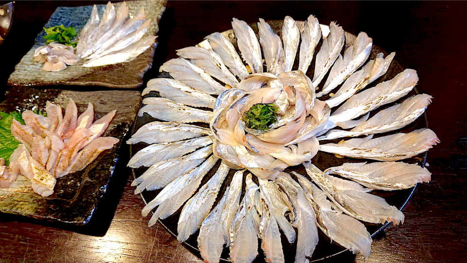 太刀魚の刺身 炙りミニ甘鯛の刺身 Nakanori Snapdish スナップディッシュ Id Yxtsqa