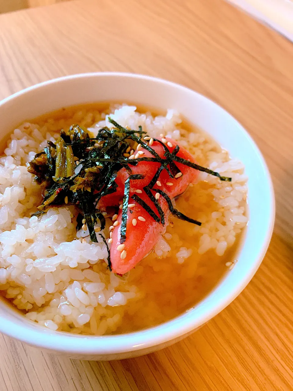 お土産の博多明太出汁茶漬け|一人暮らし始めました。さん