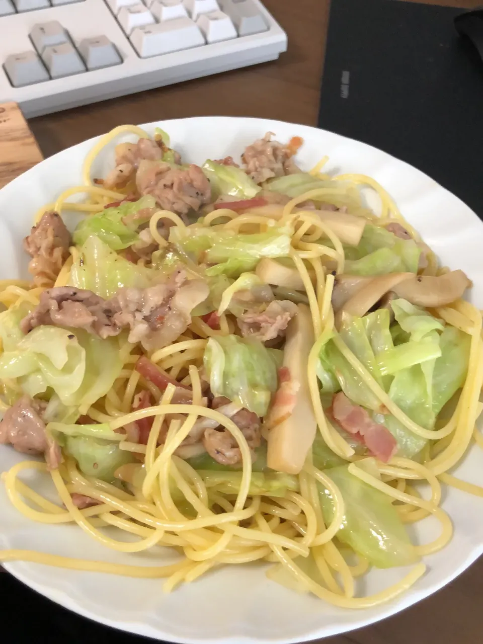 キャベツとエリンギのパスタ|a-parkさん