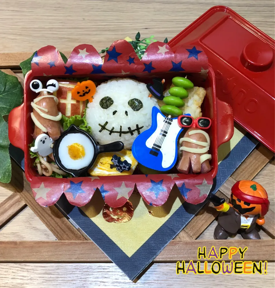 Snapdishの料理写真:ナイトメアのジャックと🎃ハロウィンパーティー🎵|tsumuchiさん