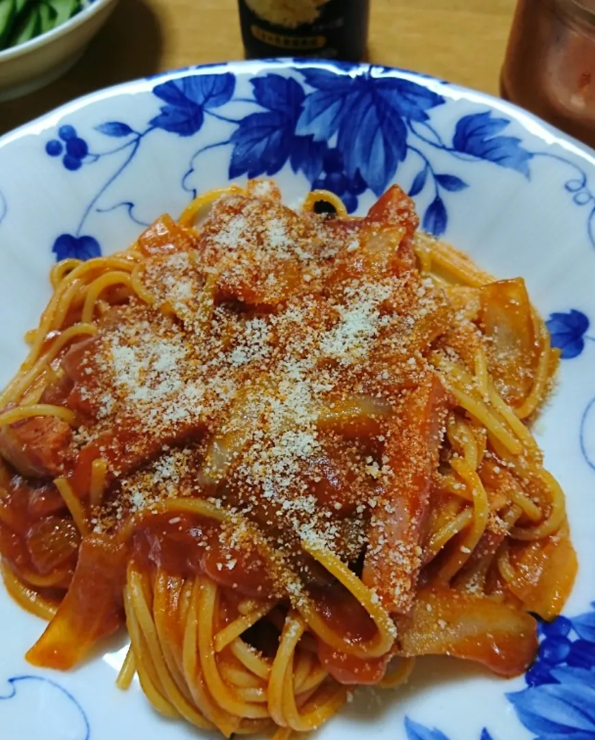 Snapdishの料理写真:ナポリタン🍝|しまだ ちえこさん